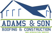 Adams & Son Roofing and Construction Logo